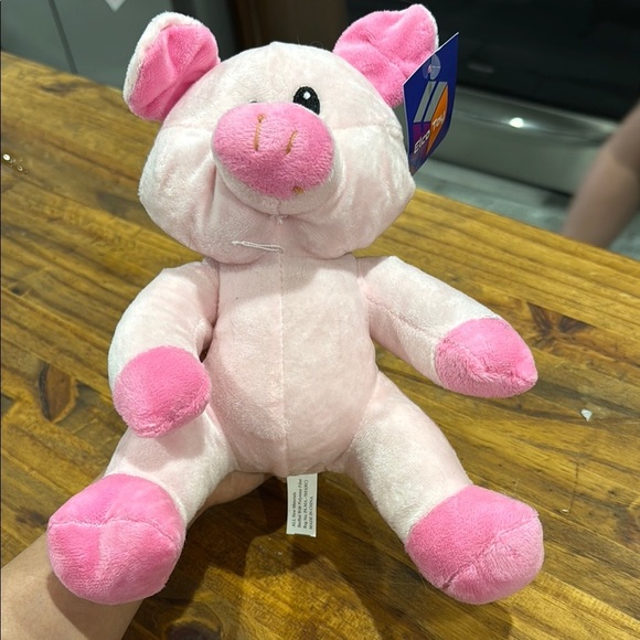 Pink Stuffed Pig Plush Toy - Picture 1 of 1
